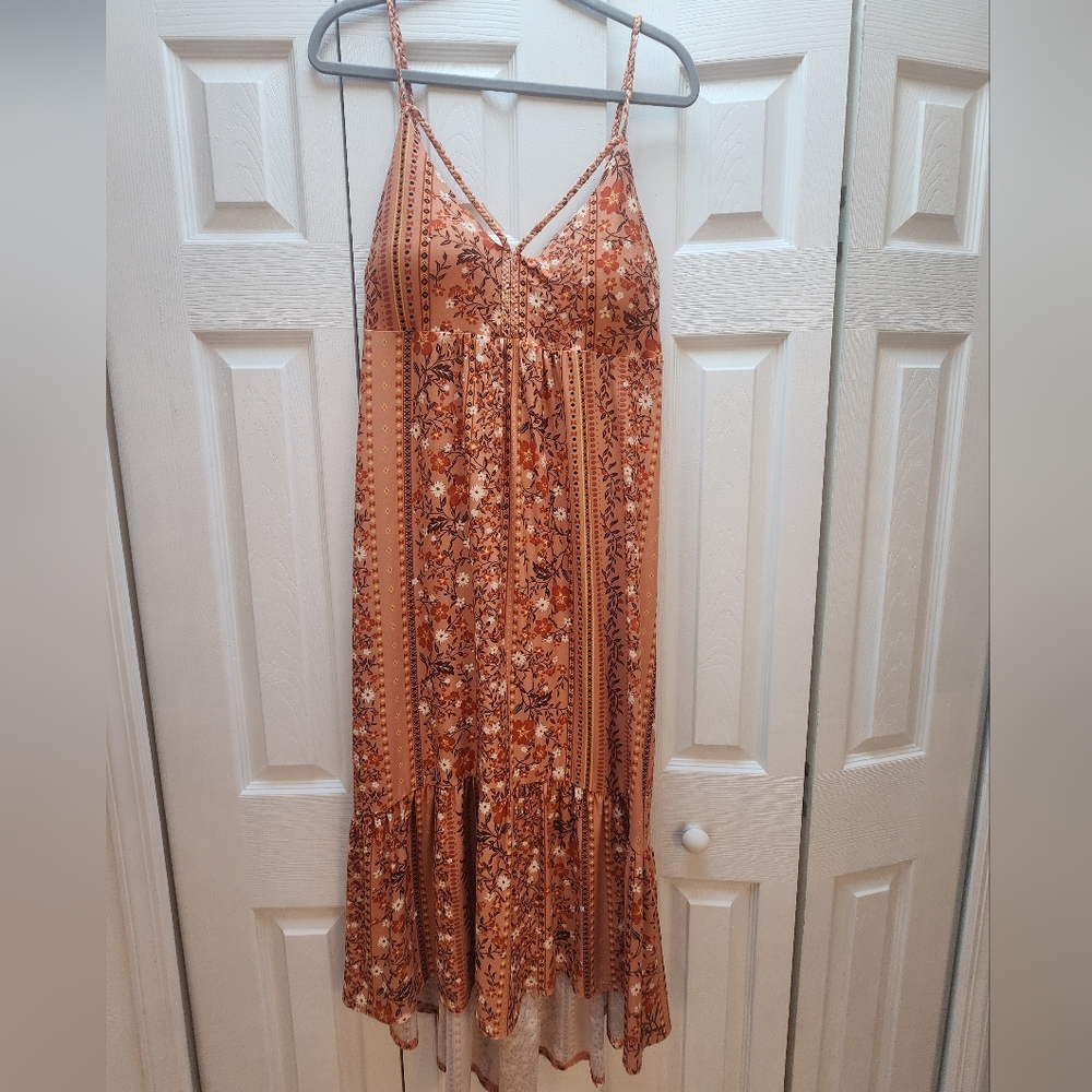 Strappy Boho Maxi Dress